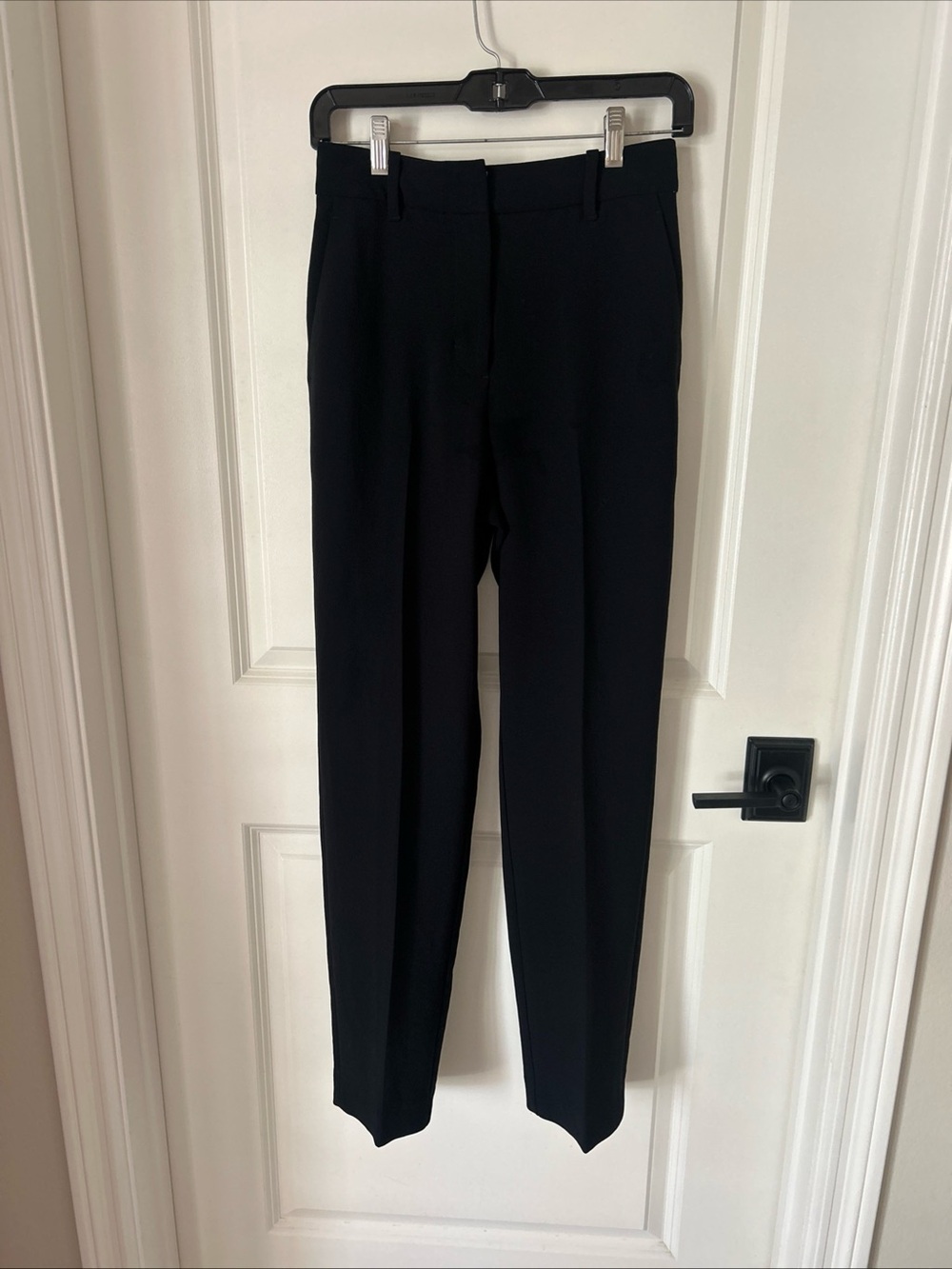 Wilfred Aritzia Women’s Sz 2 Black High Rise Straight Leg Pants Trousers Career